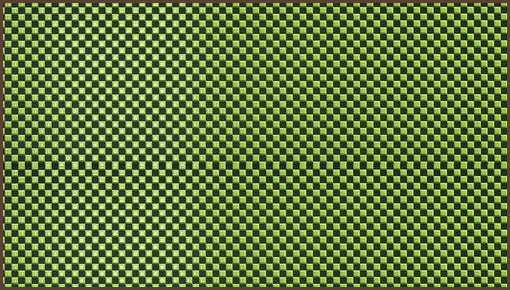 GREEN ON BLACK CHEQUERED