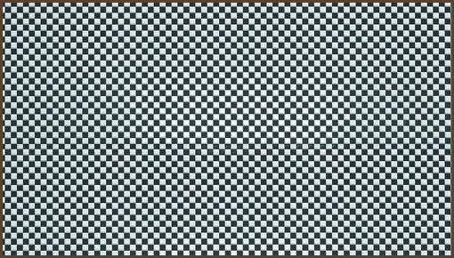 WHITE ON BLACK CHEQUERED