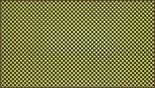 YELLOW ON BLACK CHEQUERED